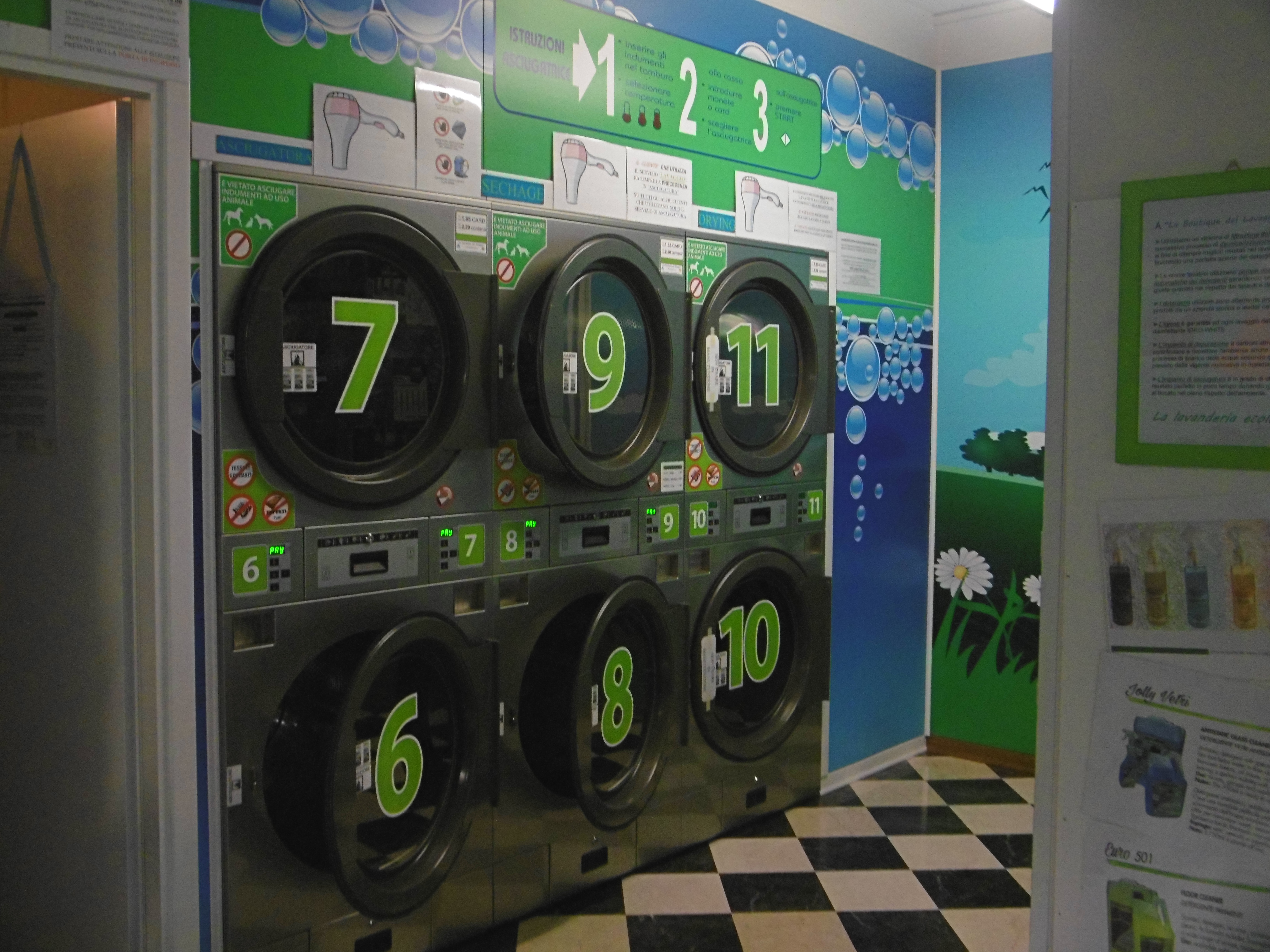 macchinari per lavanderia self service in vendita - foto 4