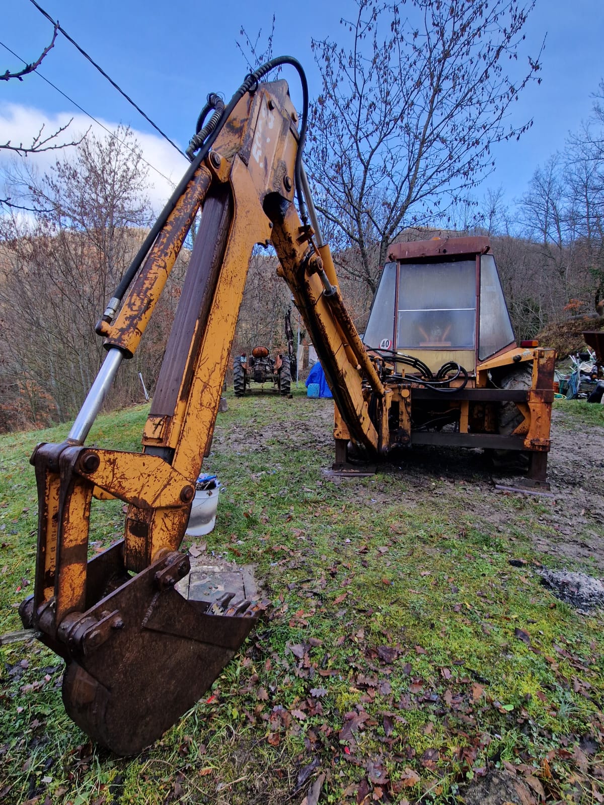 TERNA CASE 580 G 4 RUOTE MOTRICI in vendita - foto 2