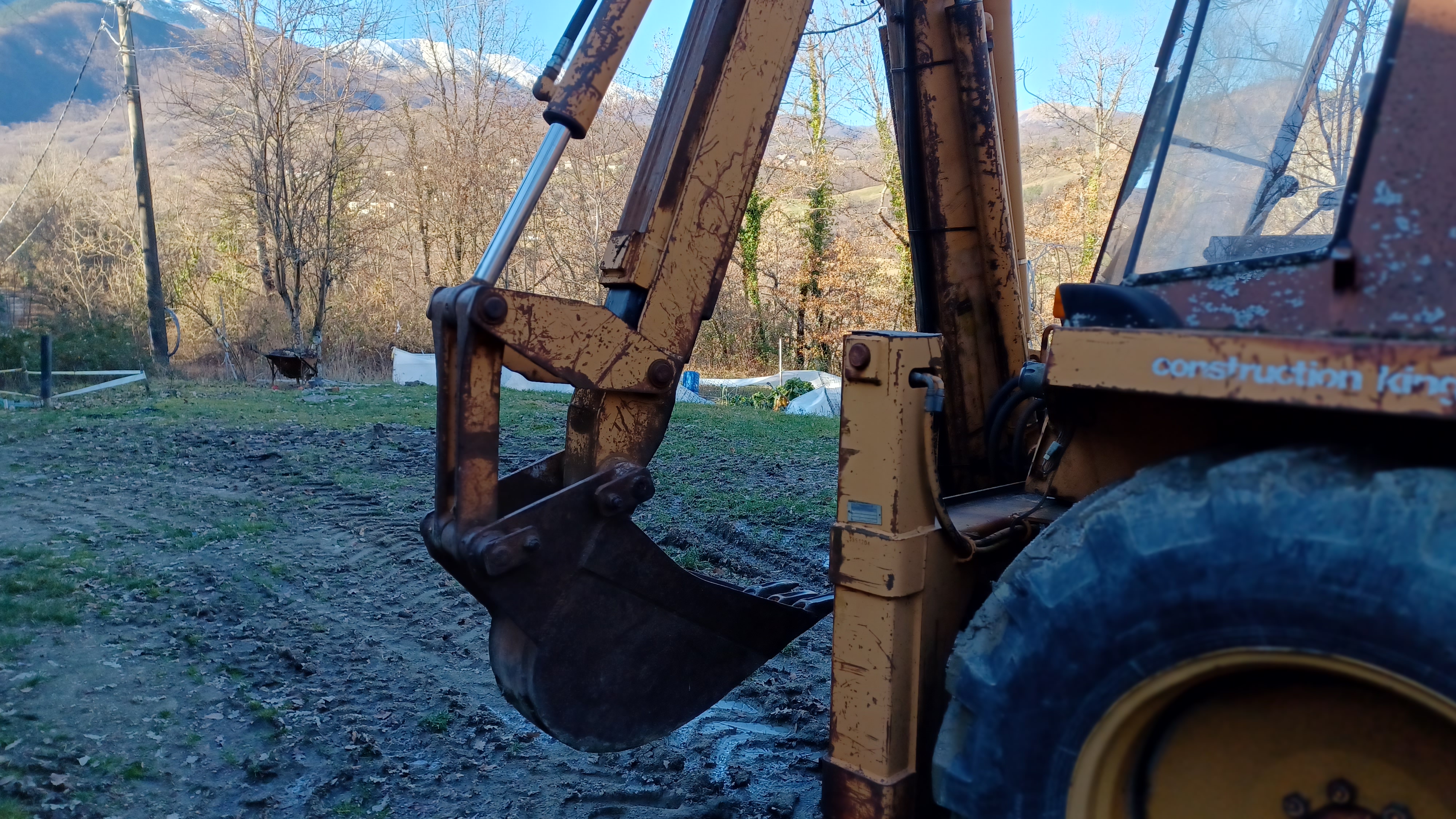 TERNA CASE 580 G 4 RUOTE MOTRICI in vendita - foto 9