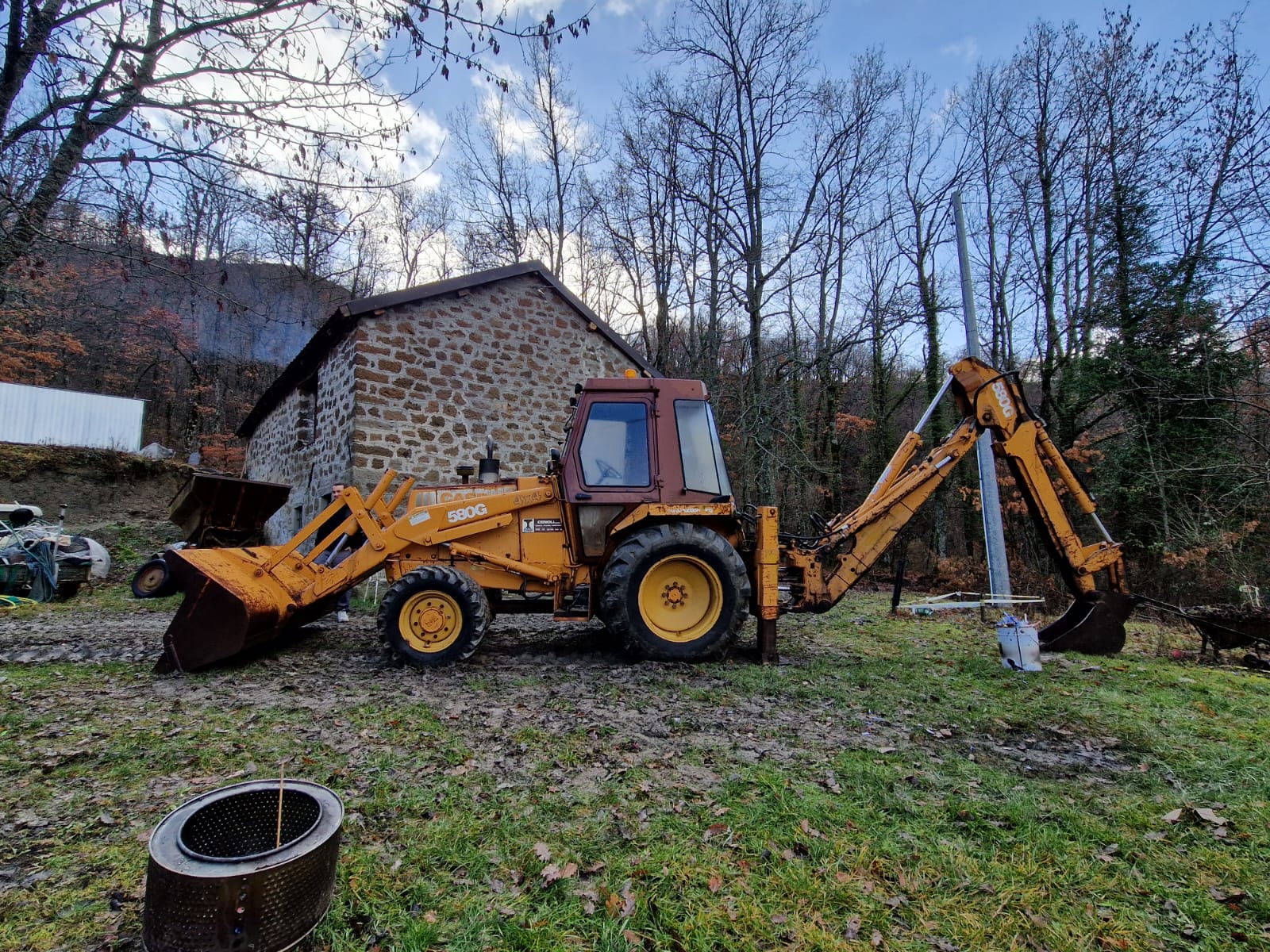 TERNA CASE 580 G 4 RUOTE MOTRICI in vendita - foto 3