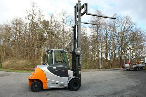 CARRELLO ELEVATORE USATO DIESEL STILL RX70-80 in vendita - foto 3