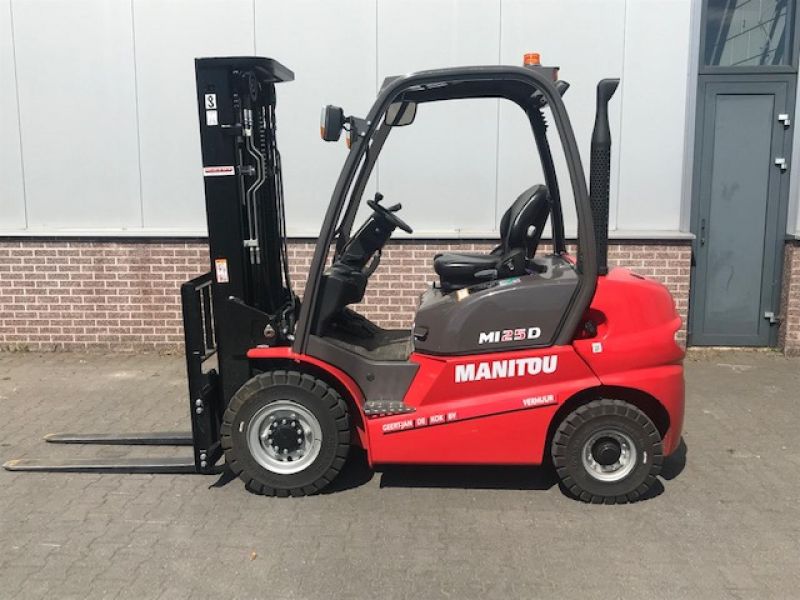 CARRELLO ELEVATORE USATO DIESEL MANITOU MI25D in vendita - foto 1