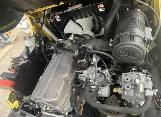 CARRELLO ELEVATORE USATO GPL/GAS HYSTER 3.5TX in vendita - foto 3