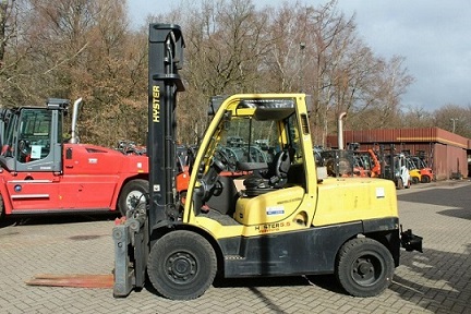 CARRELLO ELEVATORE USATO DIESEL HYSTER H5.5FT in vendita - foto 1