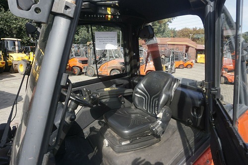 CARRELLO ELEVATORE USATO DIESEL LINDE H40D in vendita - foto 3