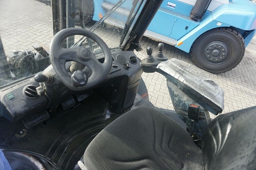 CARRELLO ELEVATORE USATO DIESEL LINDE H45D-01 in vendita - foto 3