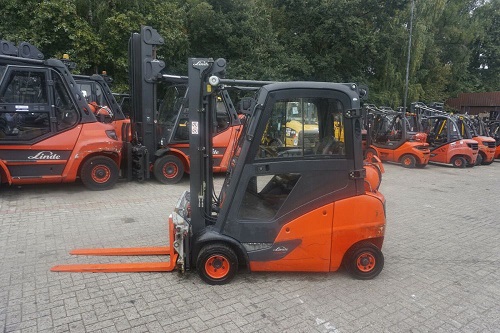CARRELLO ELEVATORE USATO GPL LINDE H20T-01 EVO in vendita - foto 1