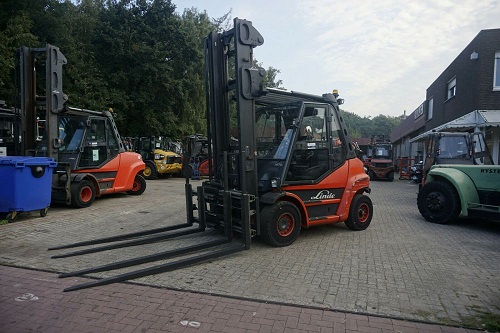 CARRELLO ELEVATORE USATO GPL LINDE H70T-02  in vendita - foto 2