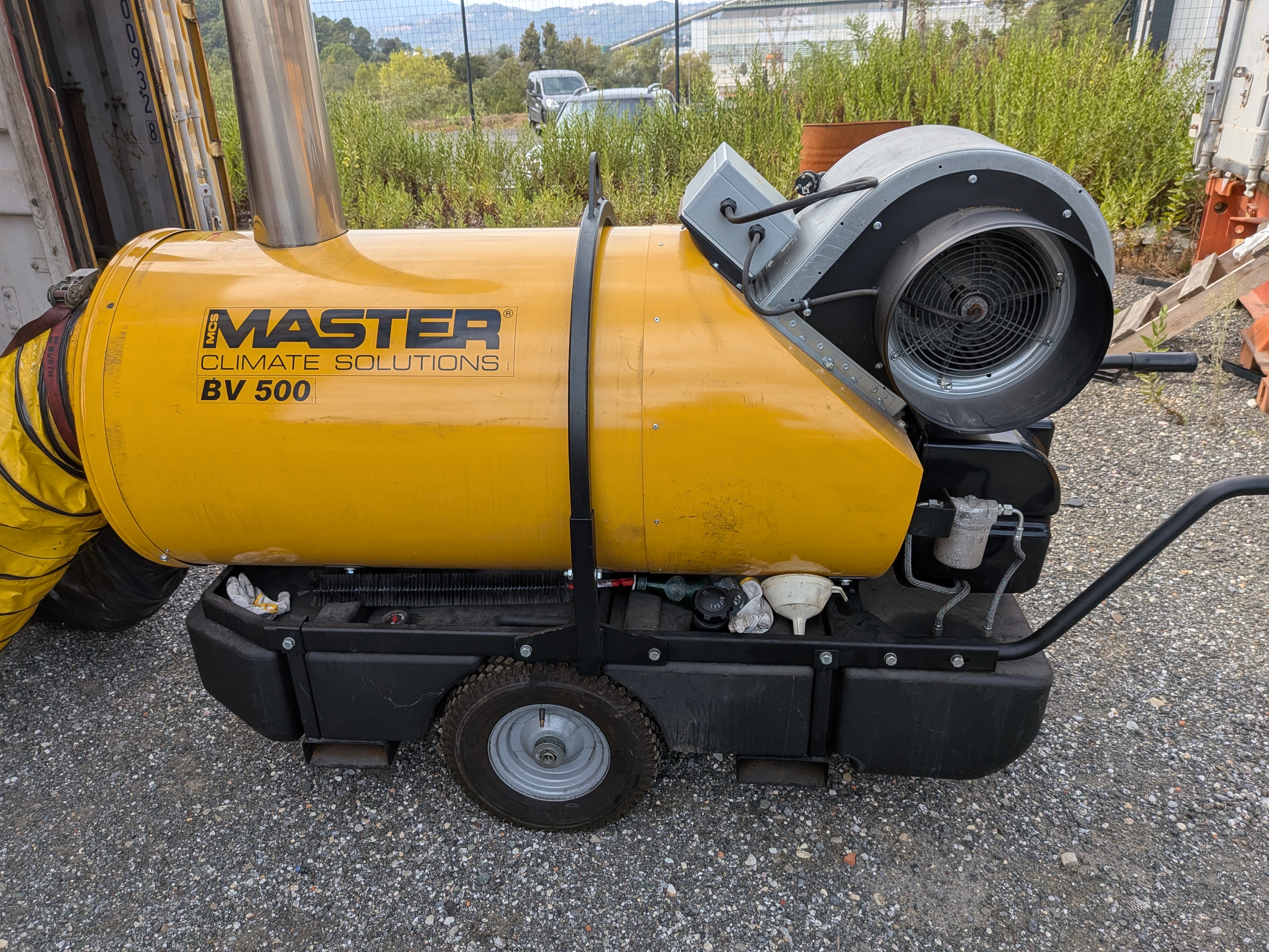 Riscaldatore d'aria a gasolio Master BV 500 in vendita - foto 1