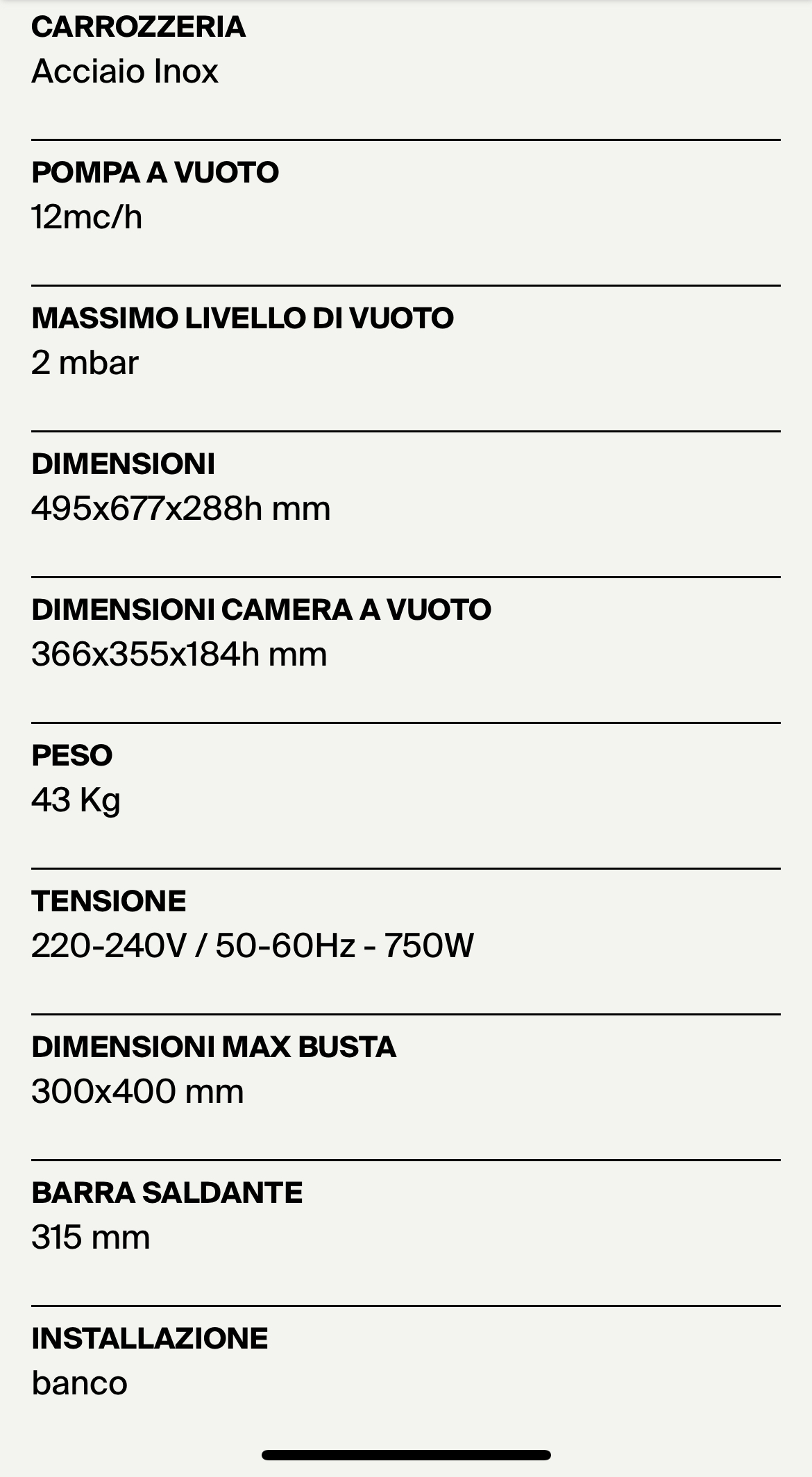 Confezionatrice sottovuoto compatta  in vendita - foto 2