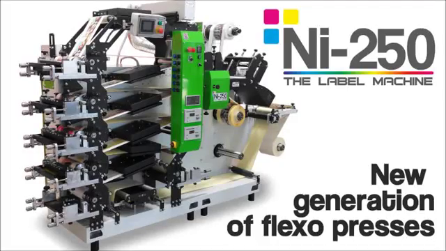 Sistema di stampa flexo NI-250 6 colori in vendita - foto 1