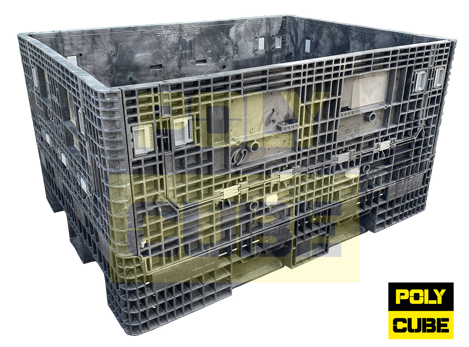 CASSONI IN PLASTICA USATI CASSE PALLET in vendita - foto 1