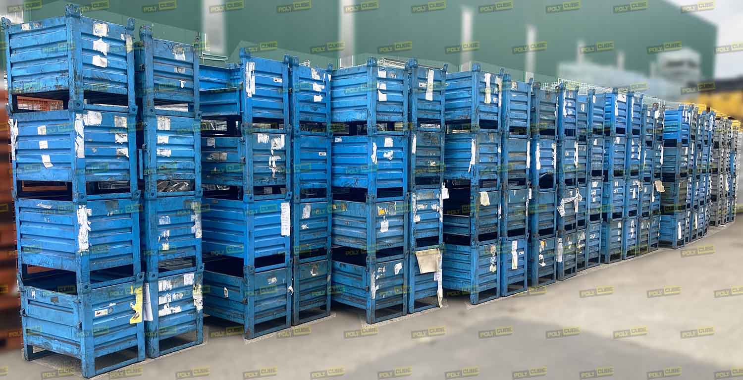 Cassoni Industriali in Lamiera Usati - Portata 600kg  in vendita - foto 5