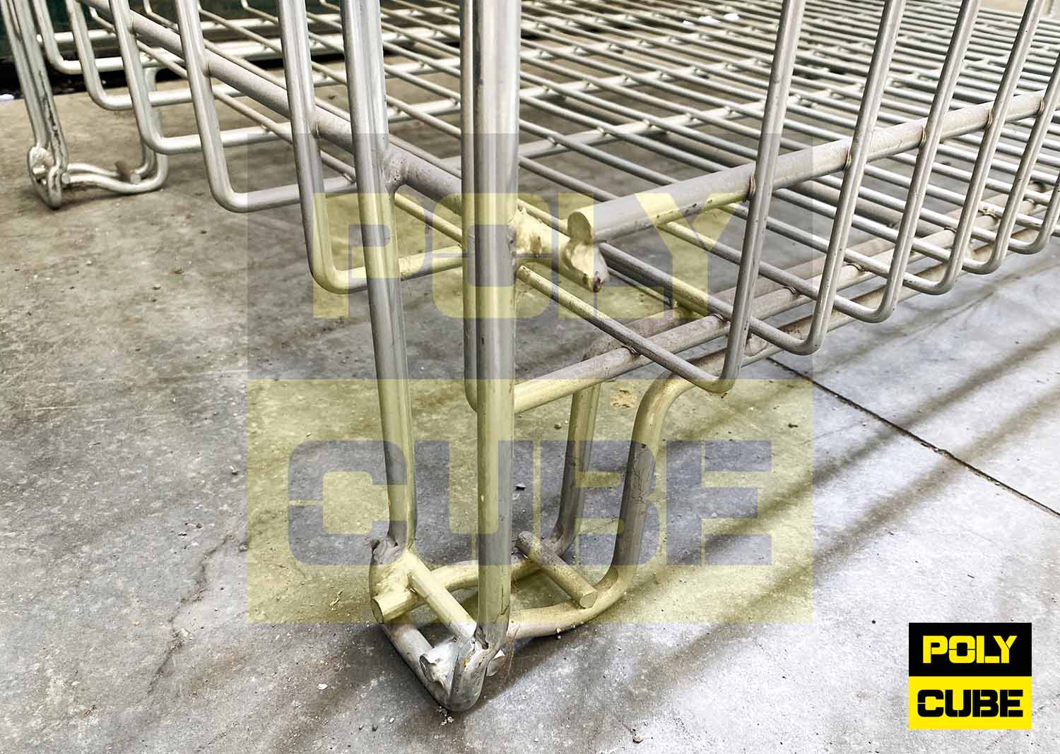Ceste zincate ripiegabili usate in vendita - foto 2