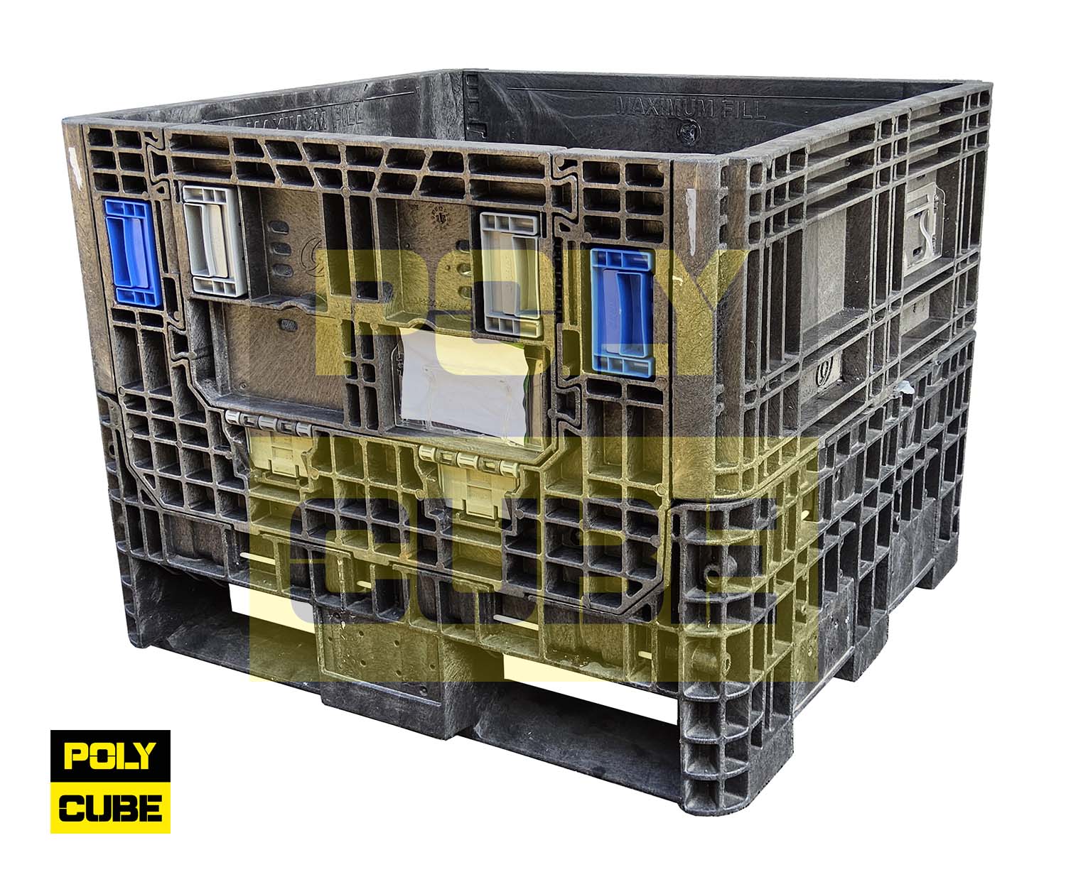Cassoni in plastica bins usati  in vendita - foto 1