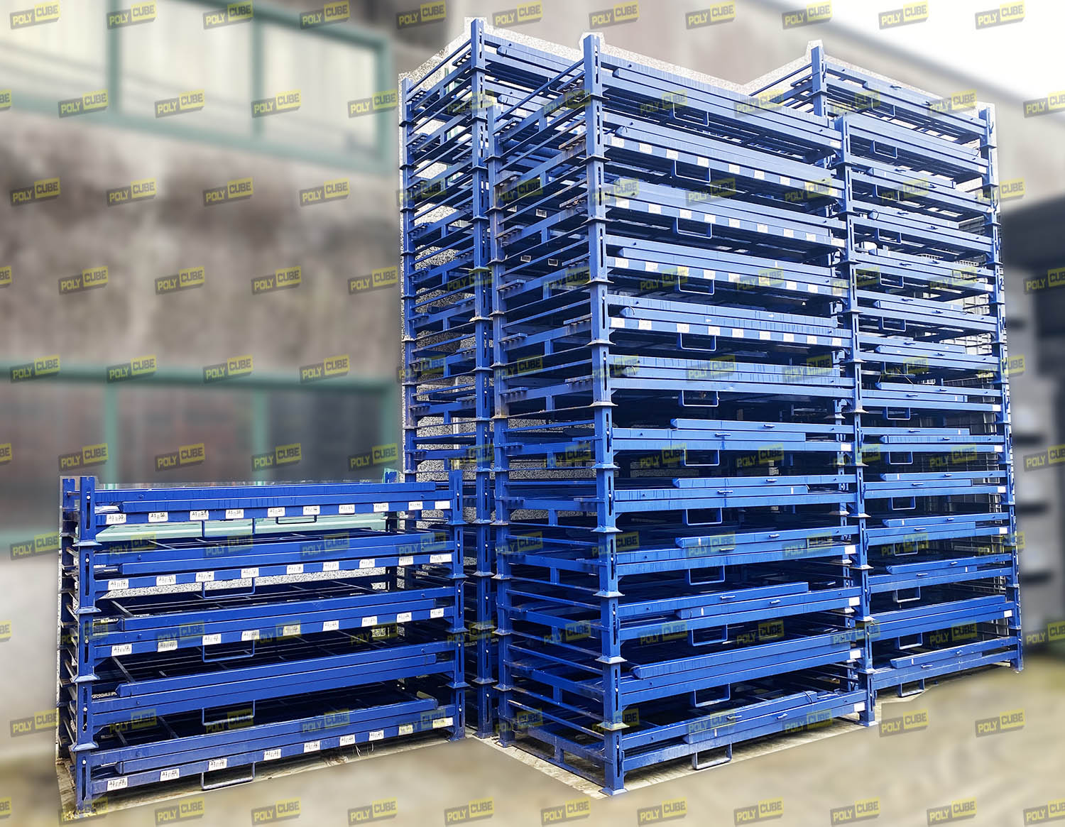 Scaffali mobili usati e ripiegabili per pneumatici in vendita - foto 6