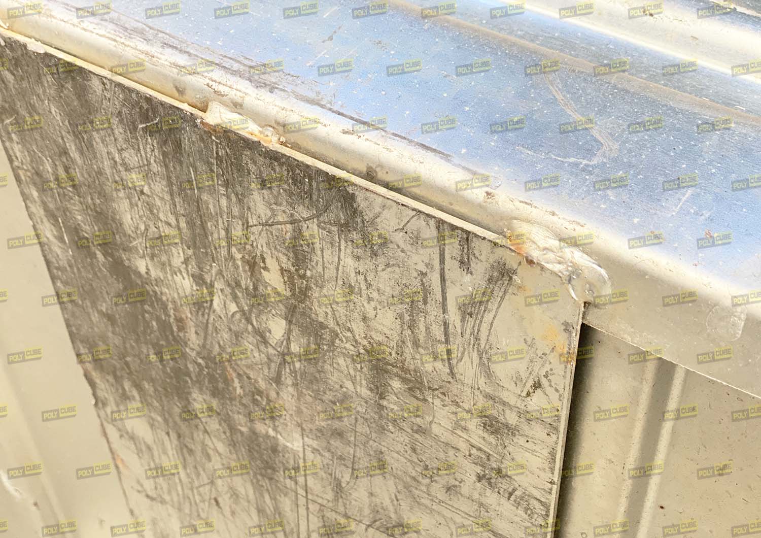 GABBIE O CESTE IN FERRO ZINCATE  in vendita - foto 5