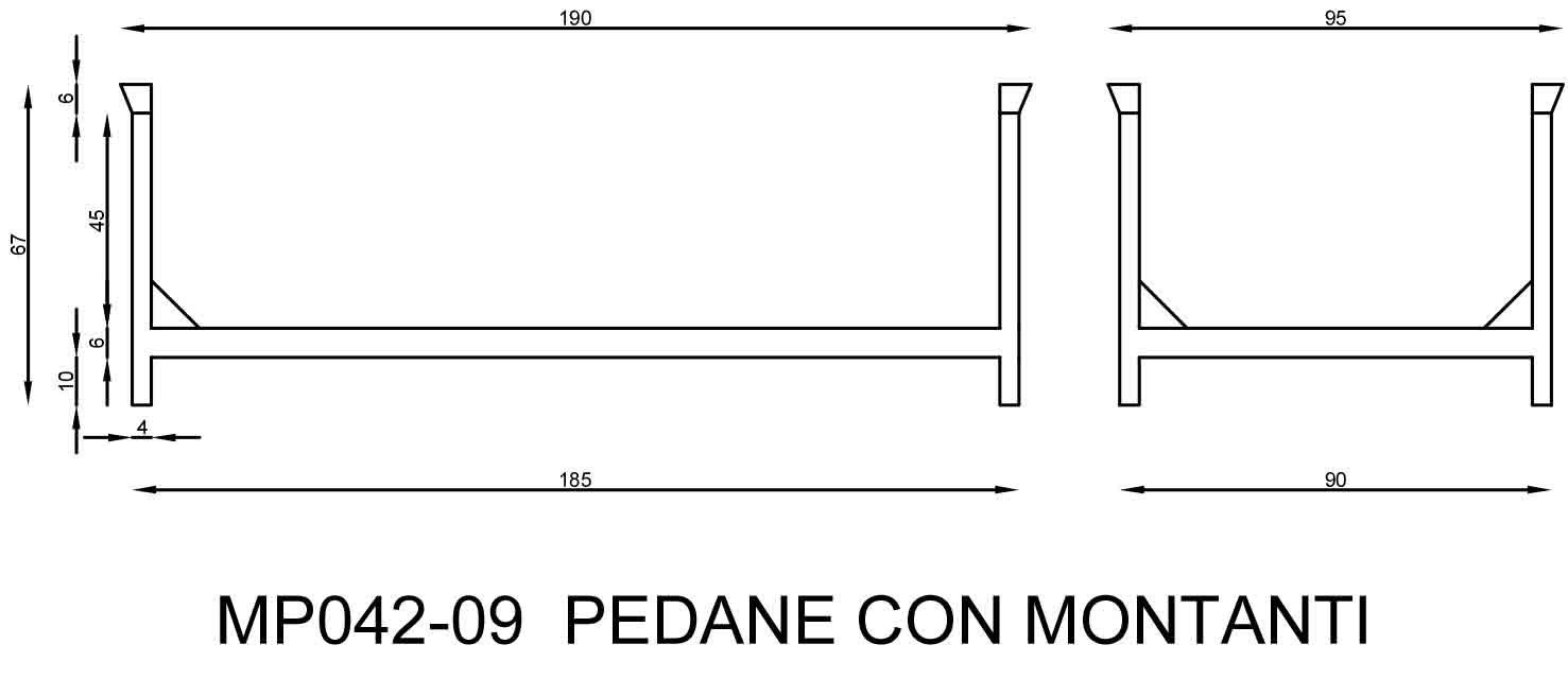 Pallet porta barre montanti liberi in vendita - foto 6