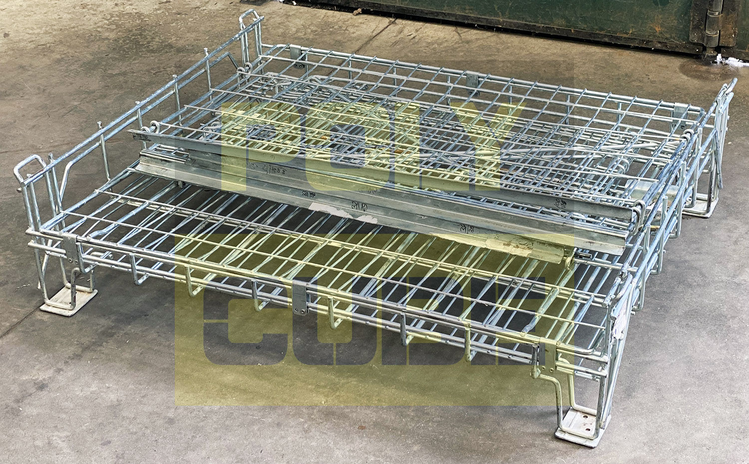 Ceste in filo metallico richiudibili usate in vendita - foto 10