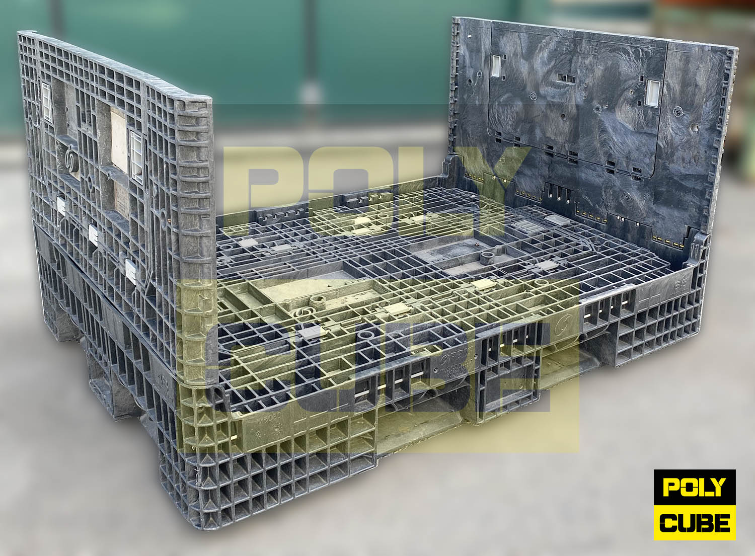 CASSONI IN PLASTICA USATI CASSE PALLET in vendita - foto 2