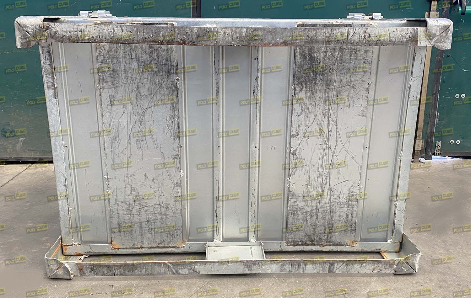 GABBIE O CESTE IN FERRO ZINCATE  in vendita - foto 9