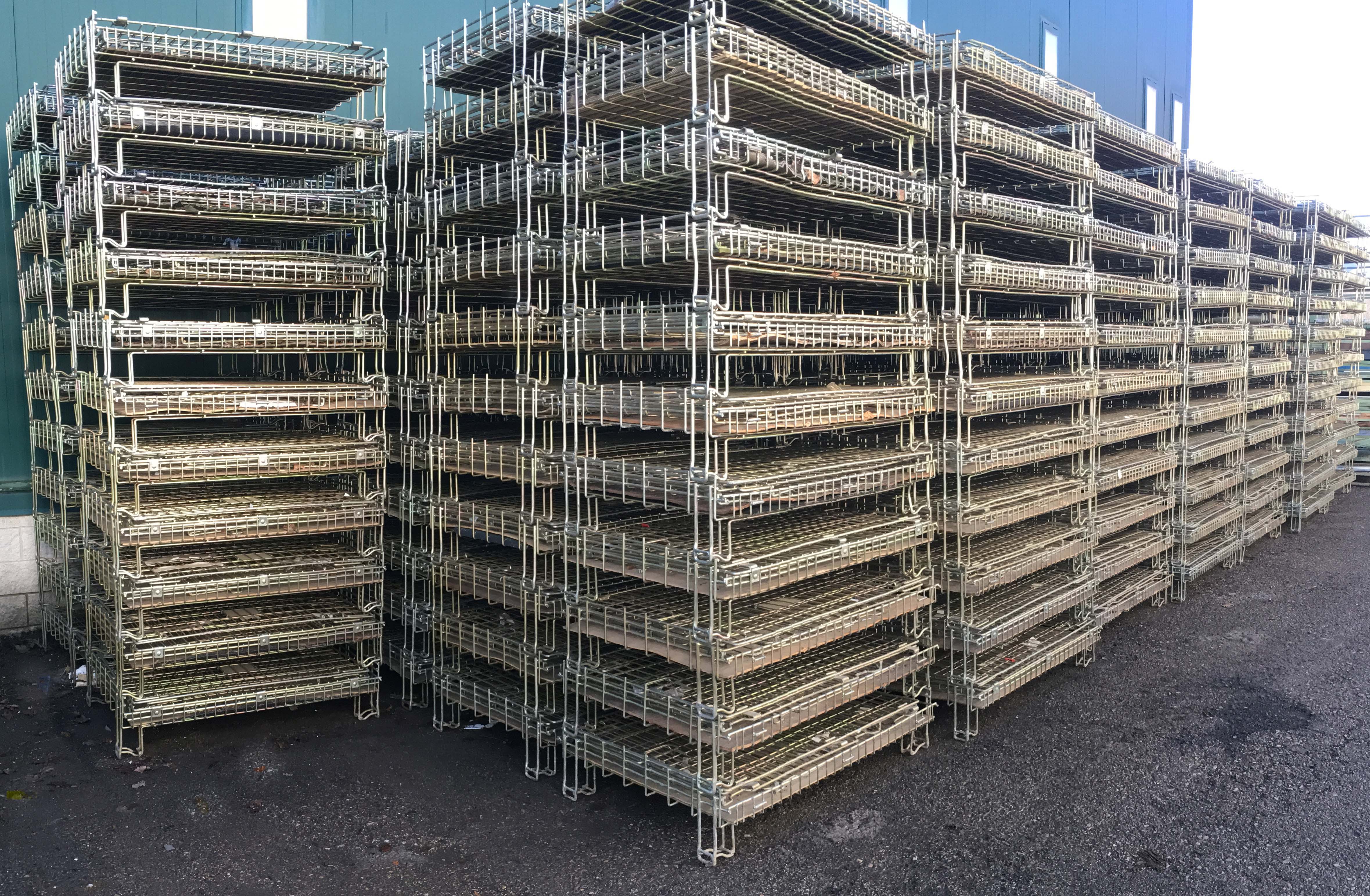 Ceste o cestoni in filo metallico richiudibili in vendita - foto 11