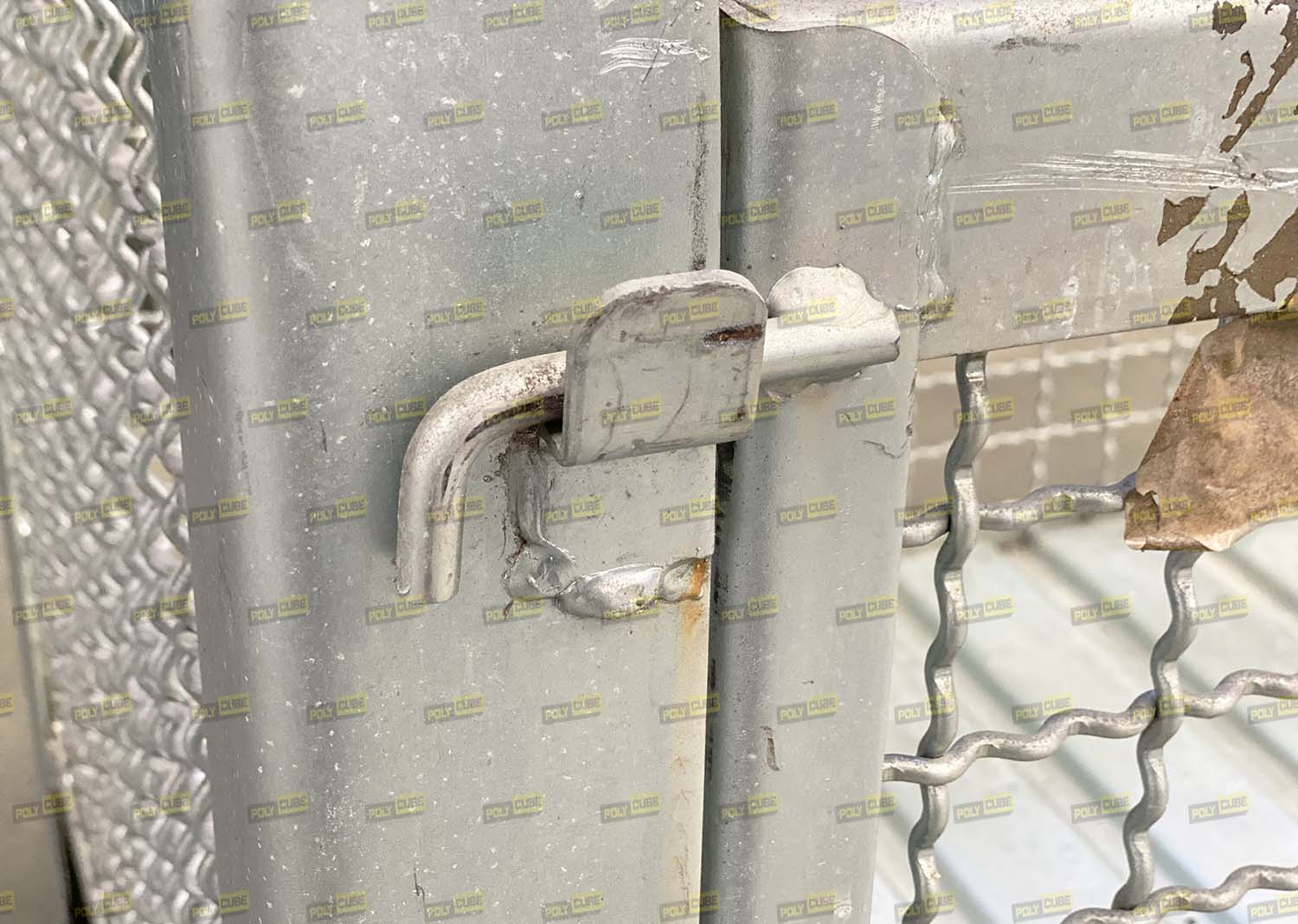 GABBIE O CESTE IN FERRO ZINCATE  in vendita - foto 8