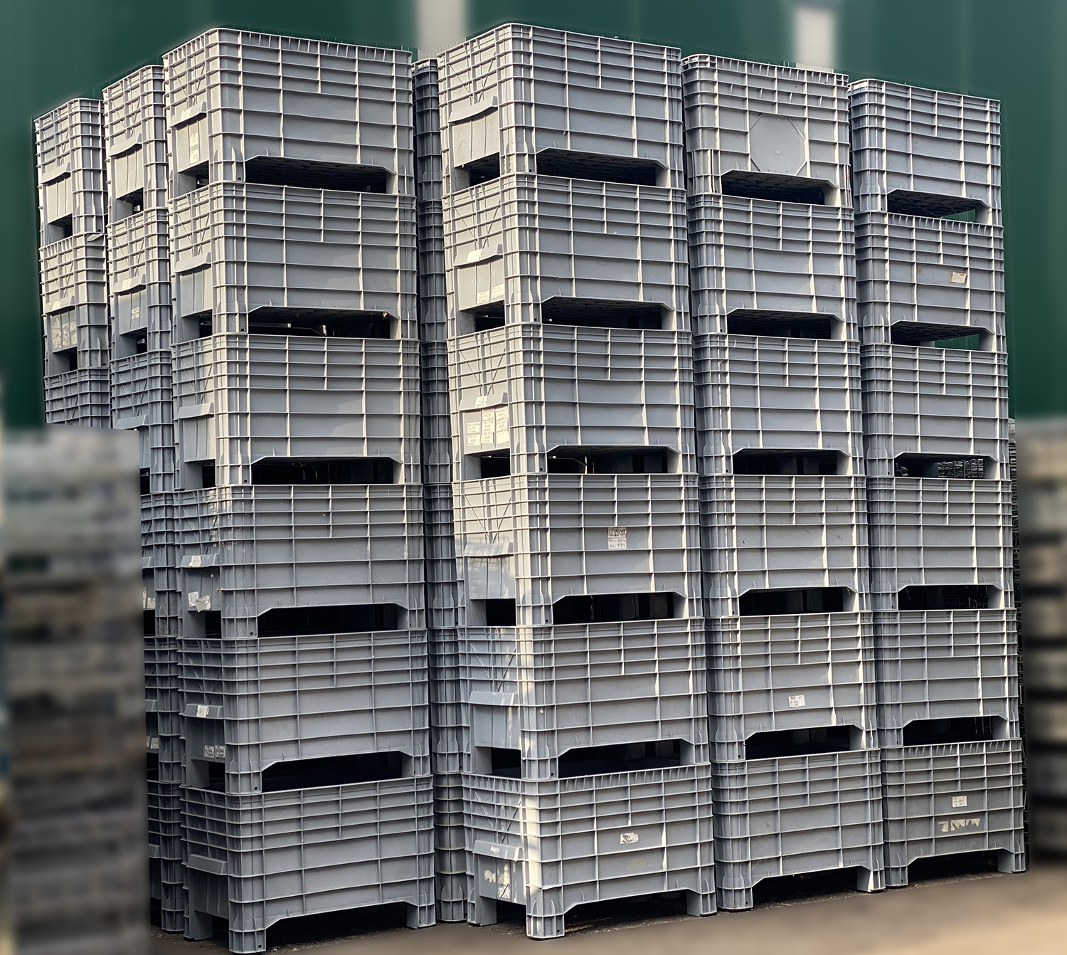 Casse pallet in plastica usate in vendita - foto 5