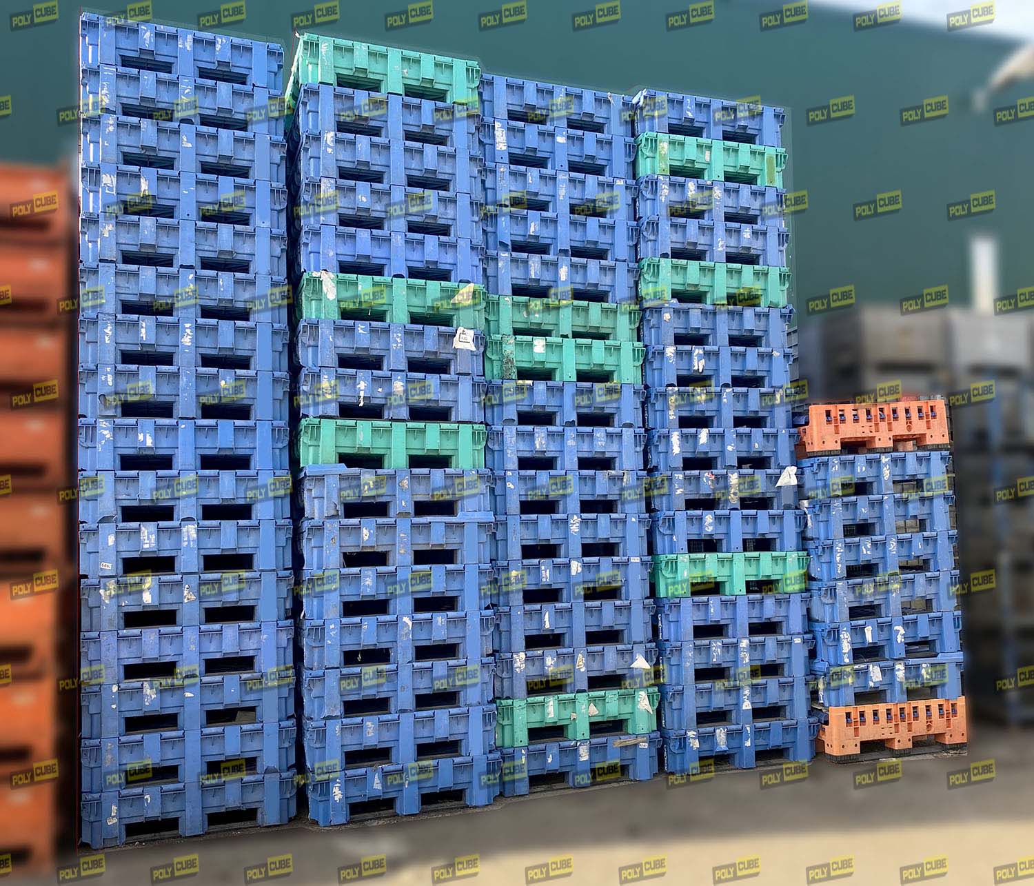 CASSONI O CONTENITORI PLASTICI USATI in vendita - foto 6