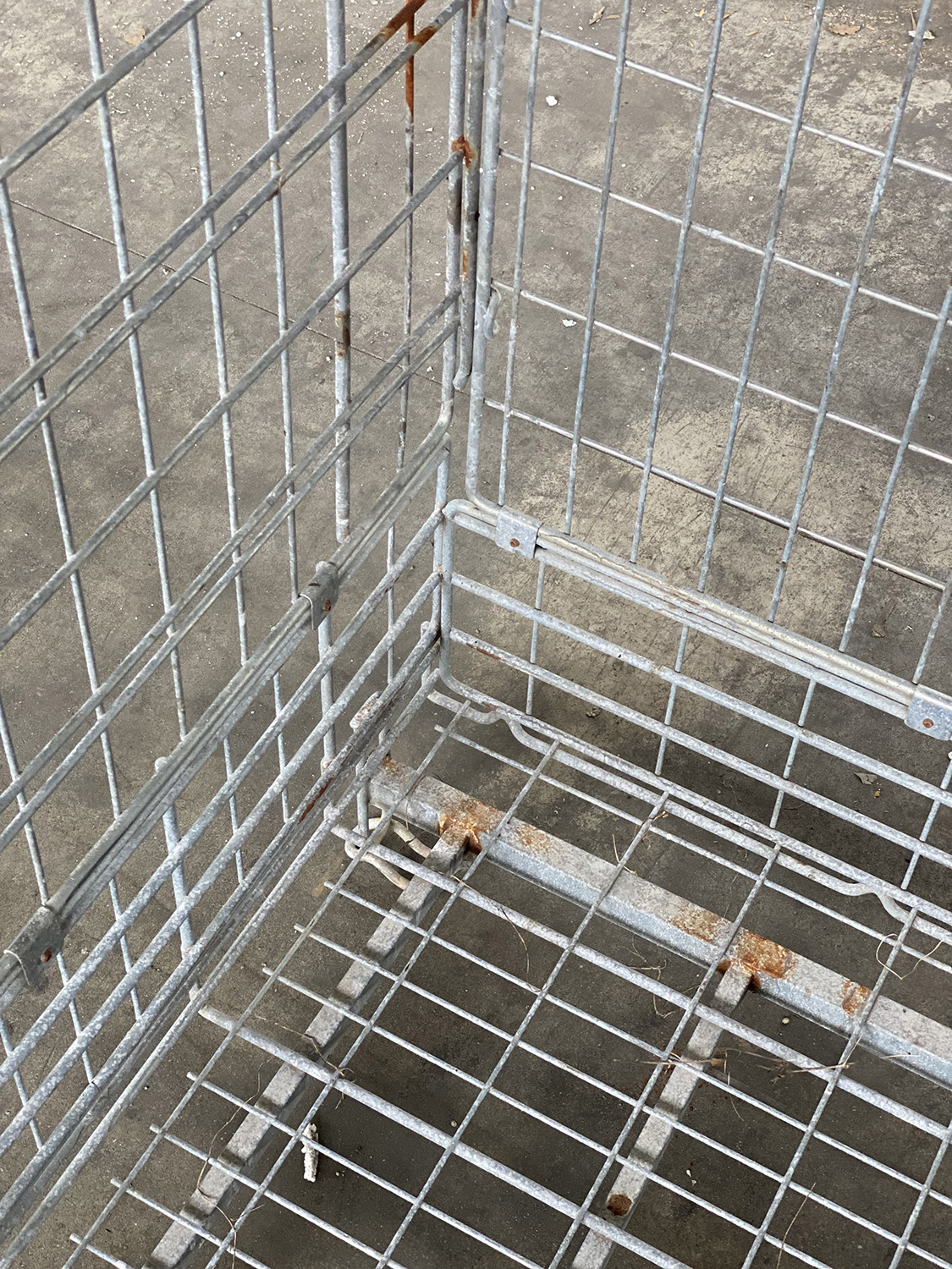Ceste o cestoni in filo metallico richiudibili  in vendita - foto 6