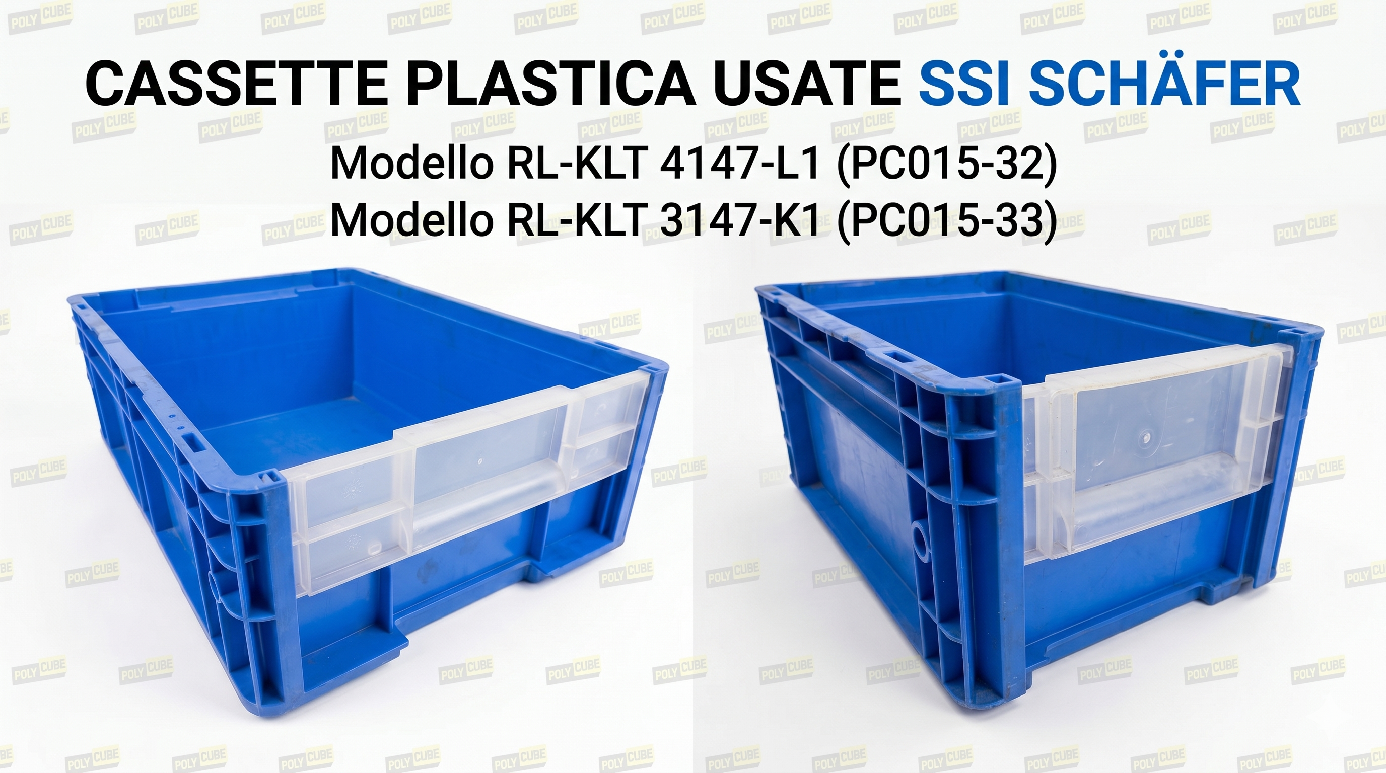 Cassette Plastica usate con Apertura Frontale  in vendita - foto 1