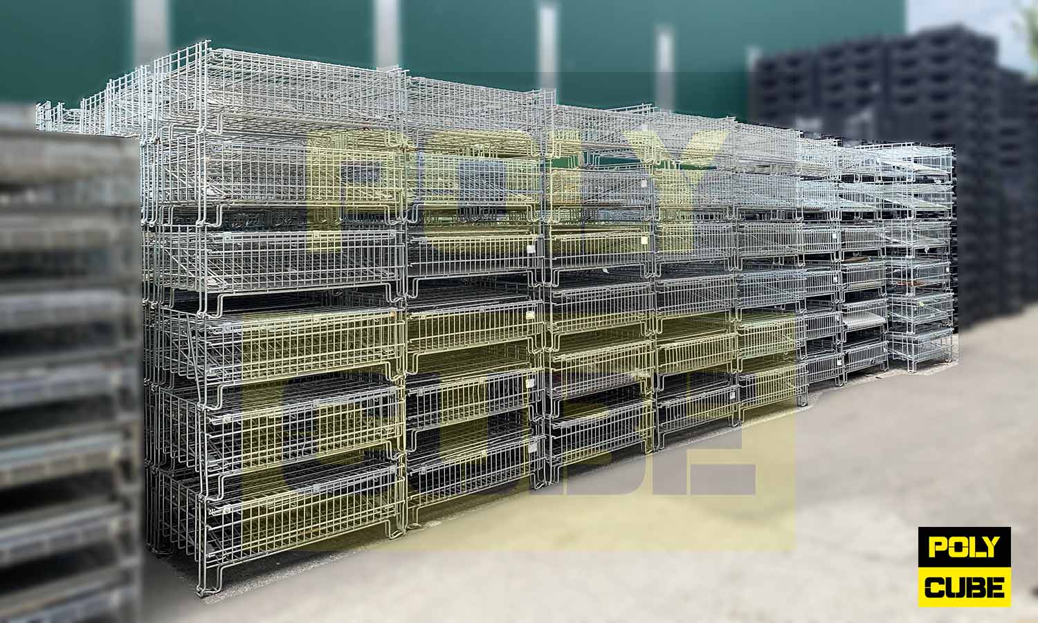 Ceste zincate ripiegabili usate in vendita - foto 7