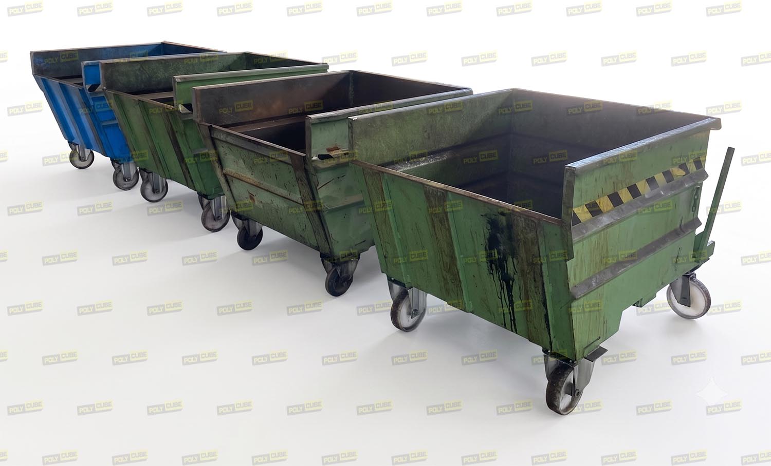 Benne / Contenitori Ribaltabili per Muletto Usati 490 L in vendita - foto 11