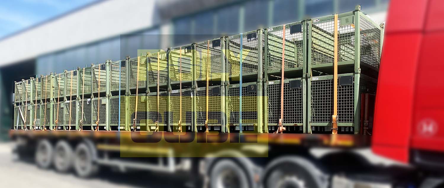 Contenitori in rete impilabili usati in vendita - foto 5