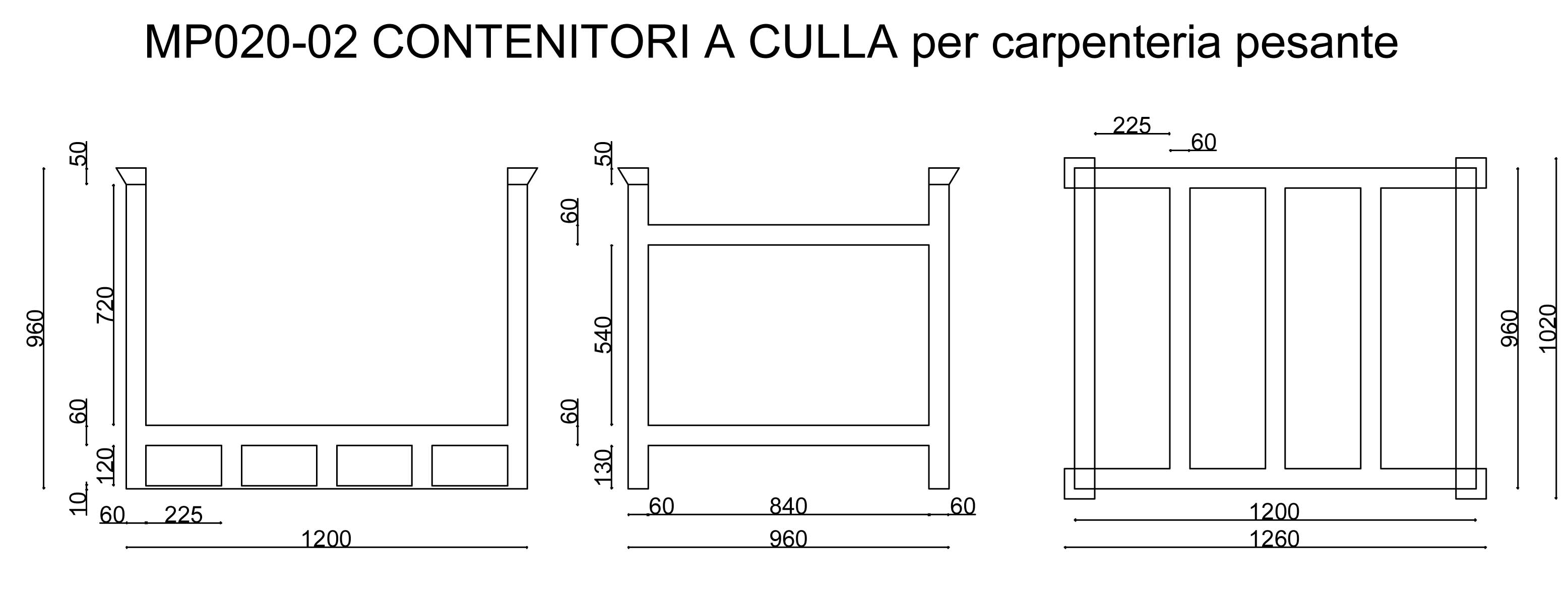 castelletti o Pedane metalliche sovrapponibili usate  in vendita - foto 5