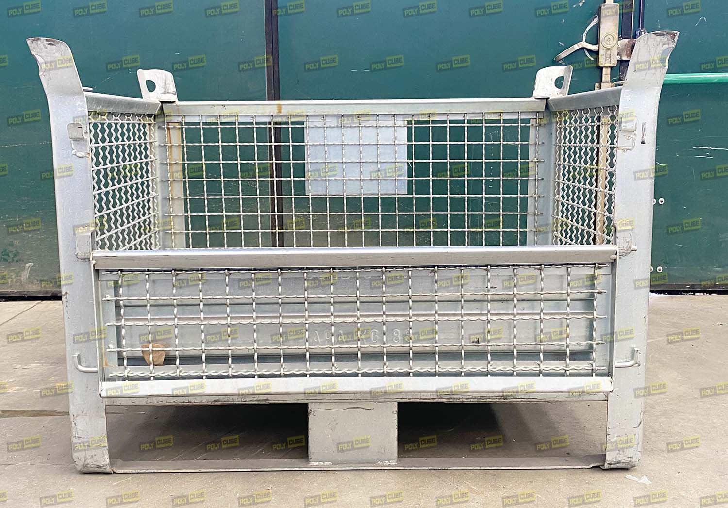 GABBIE O CESTE IN FERRO ZINCATE  in vendita - foto 3