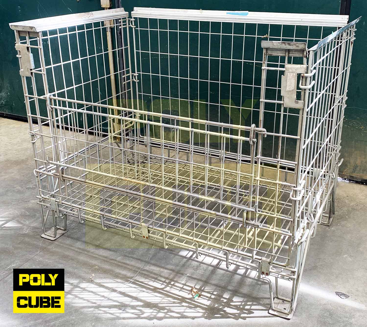 Gabbie o ceste metalliche sovrapponibili in vendita - foto 2