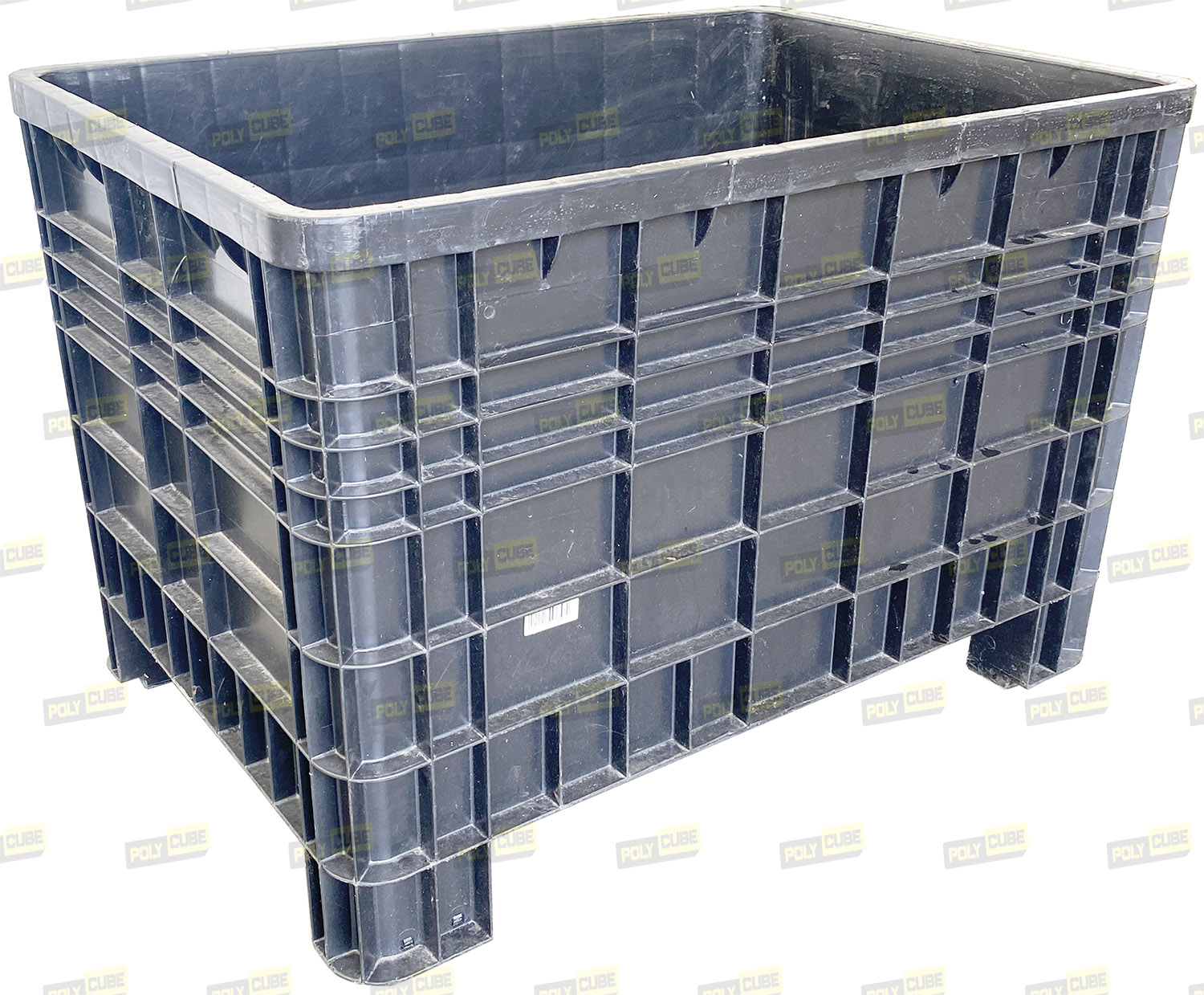 Cassoni o bins in plastica chiusi usati in vendita - foto 1