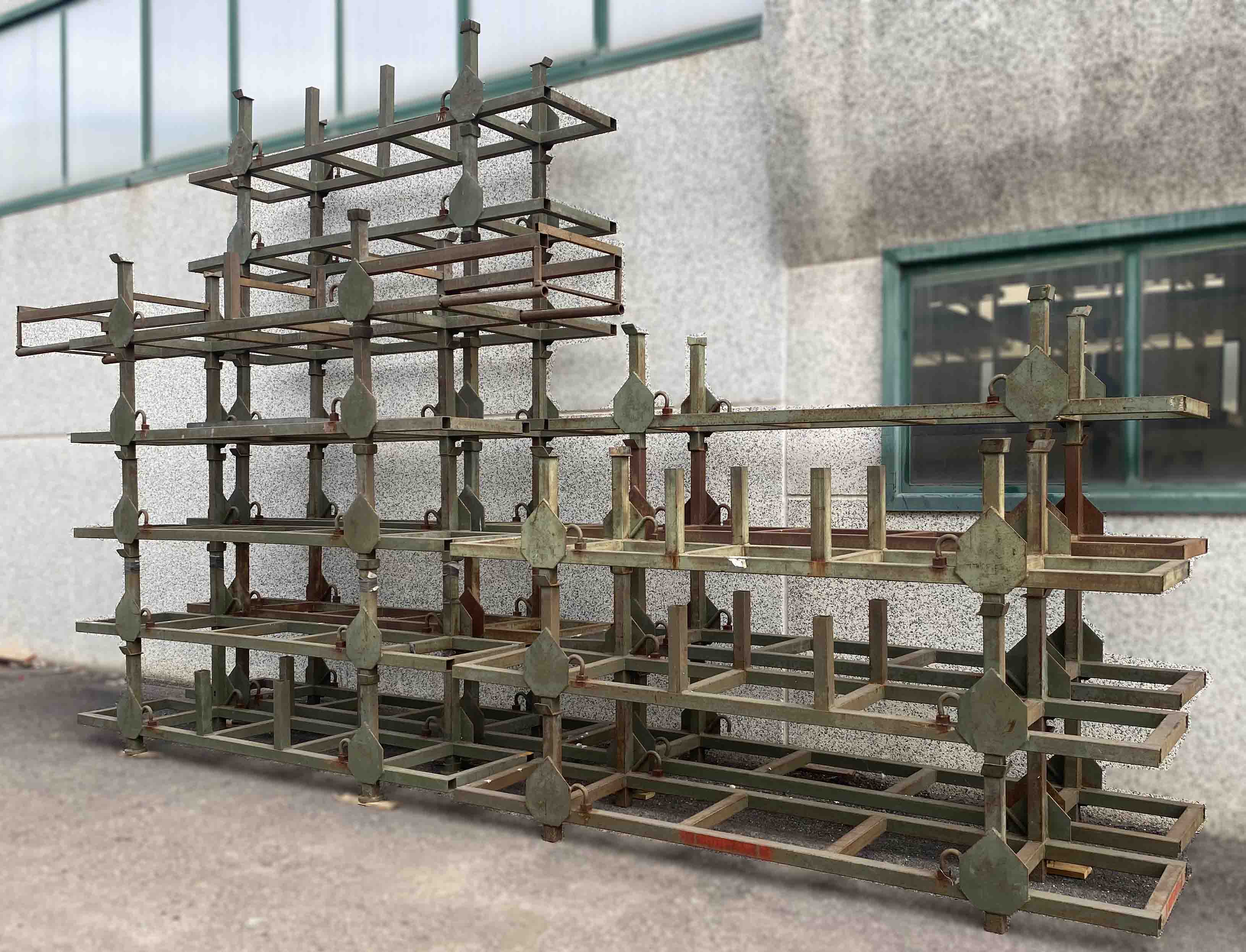 PALLET PORTA BARRE USATI in vendita - foto 6