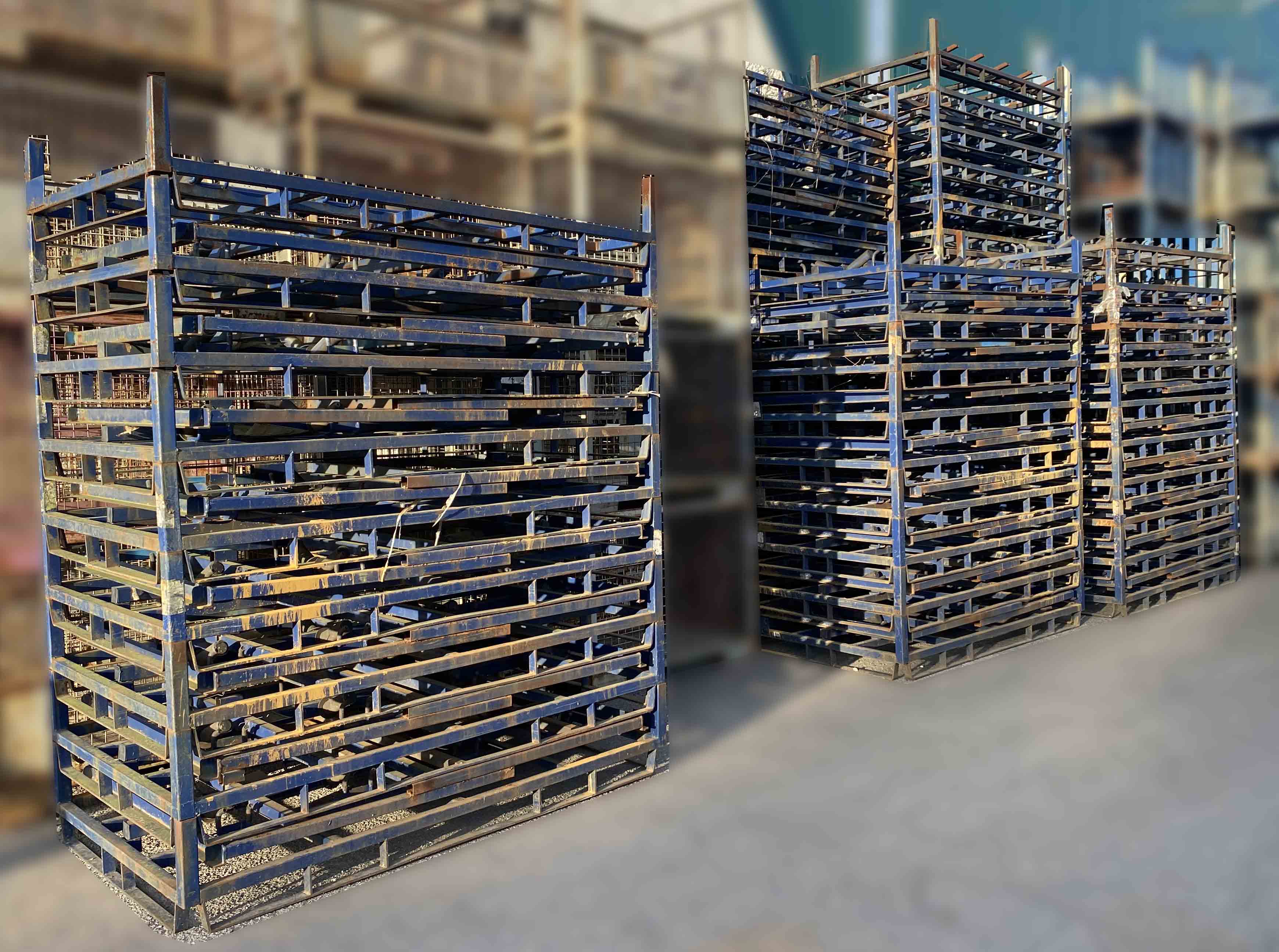 SCAFFALATURE MOBILI STRUTTURE CON SPONDE SMONTABILI in vendita - foto 5