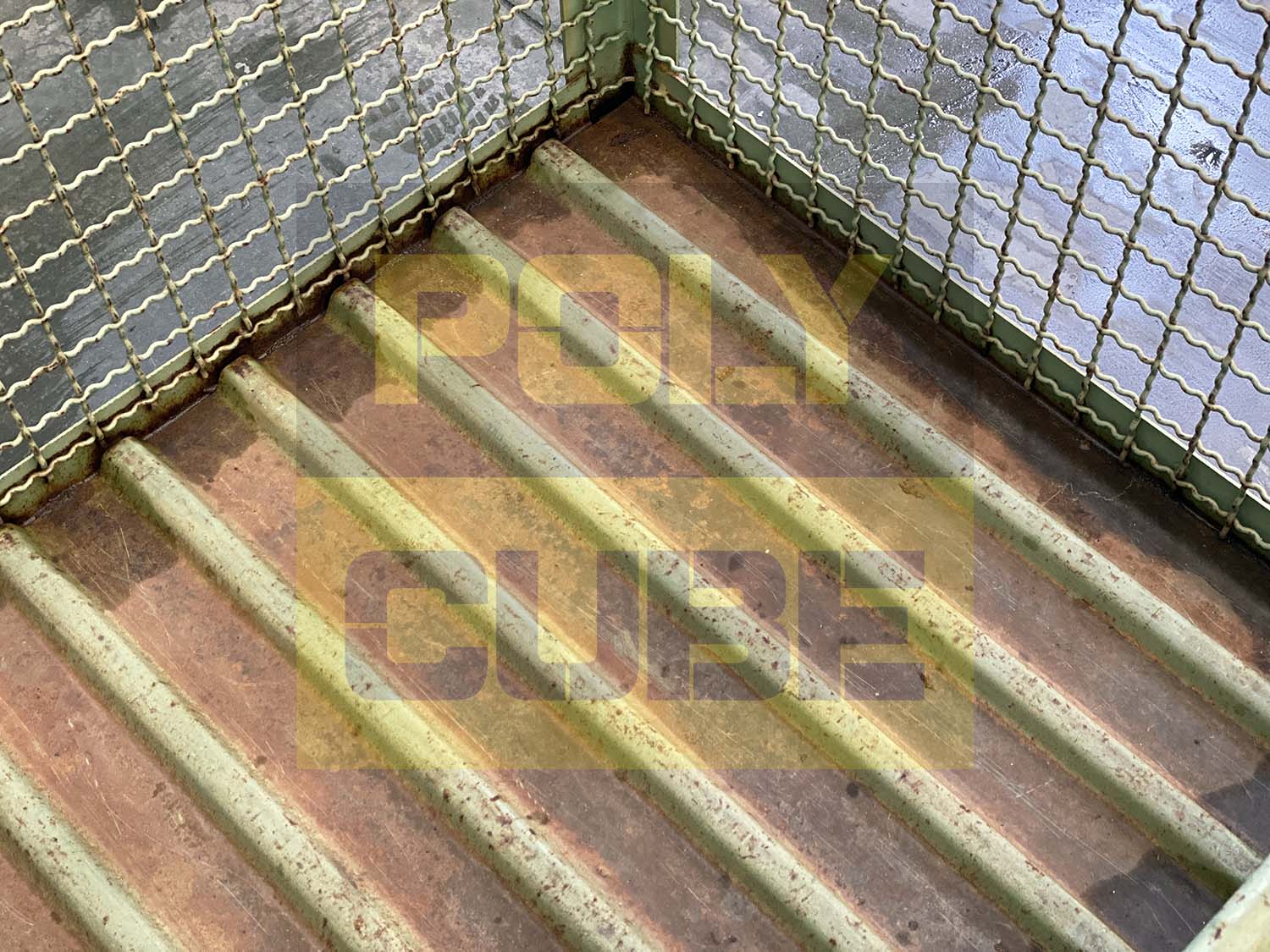 Contenitori in rete impilabili usati in vendita - foto 3