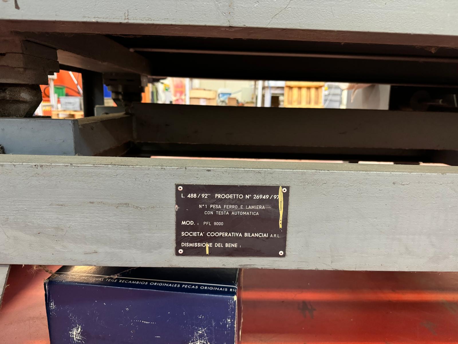 Pesa industriale 6000 kg profilati in vendita - foto 5