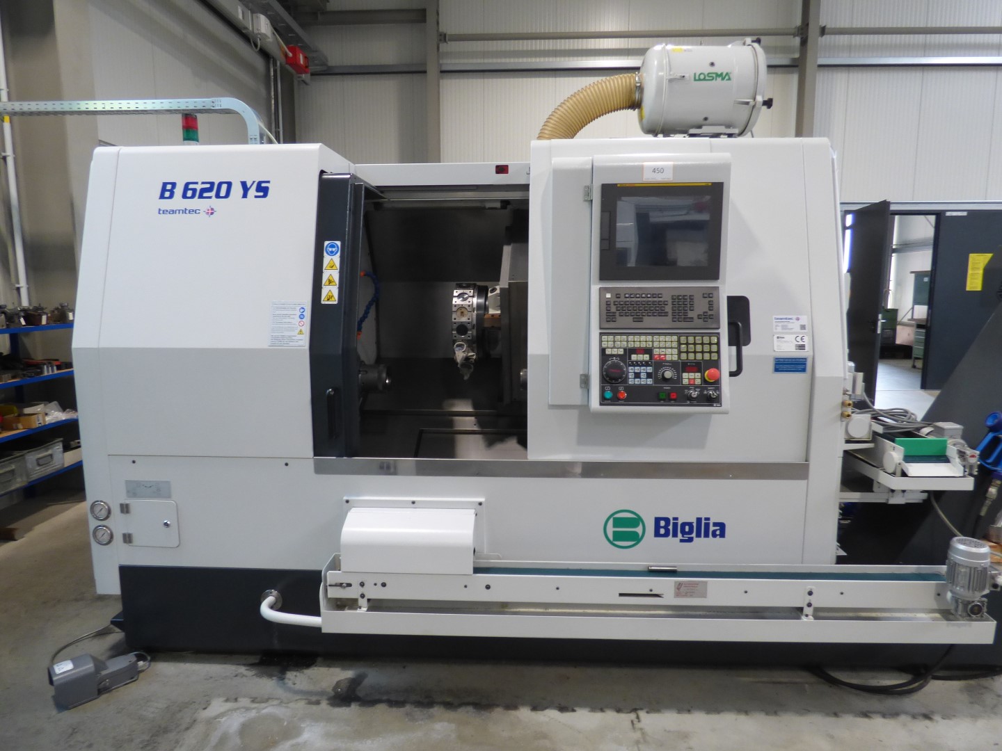 Tornio cnc Biglia B620 YS -2021 in vendita - foto 1