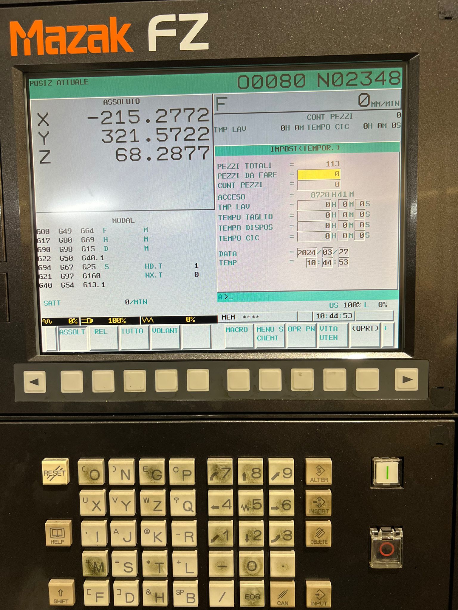 Centro di lavoro verticale rotopallet Mazak Primos 400S in vendita - foto 6