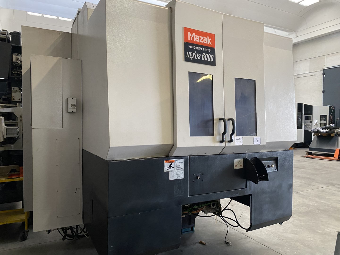 Centro di lavoro orizzontale Cnc Mazak mod. HCN6000 in vendita - foto 2