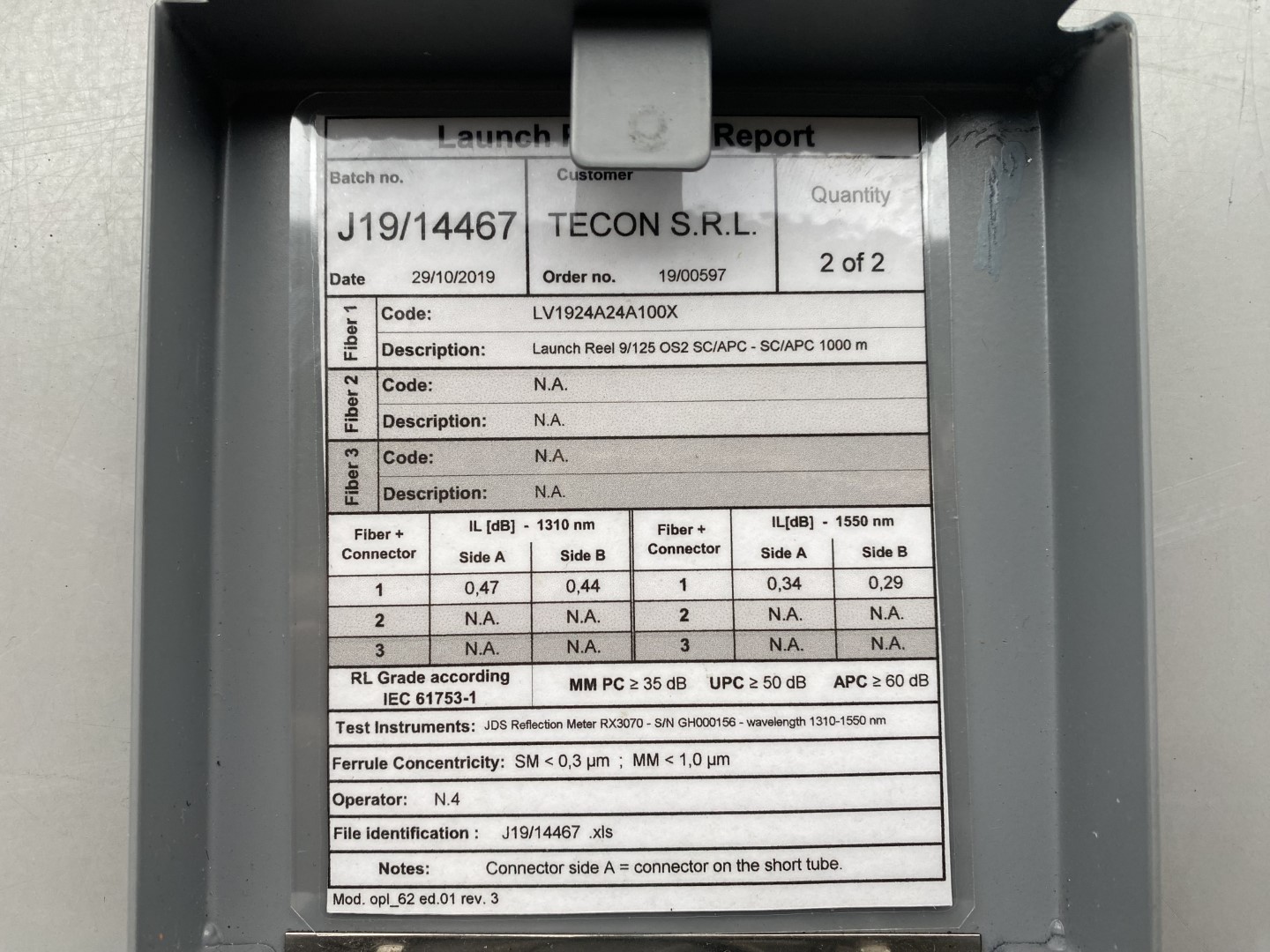 Tester Ottico OTDR Viavi MTS-4000 in vendita - foto 9