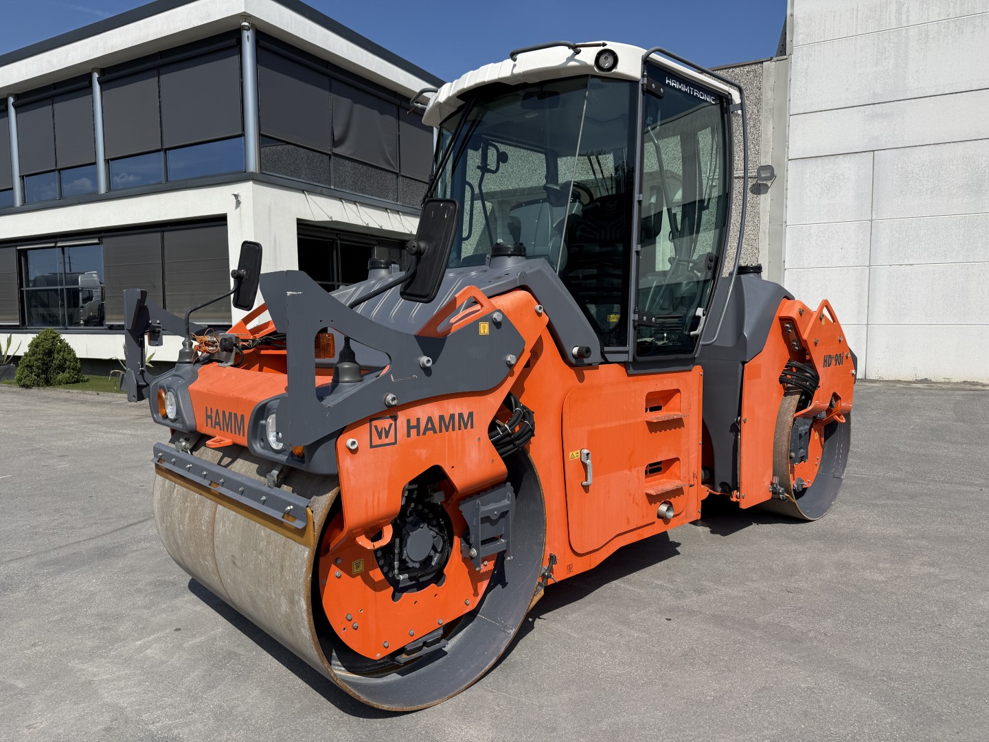 Rullo vibrante tandem Hamm HD+90i VV-S anno 2018 in vendita - foto 2