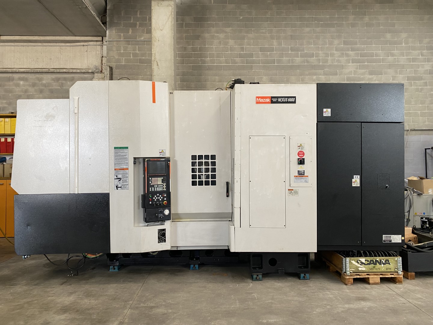 Centro di lavoro orizzontale Cnc Mazak mod. HCN6000 in vendita - foto 1
