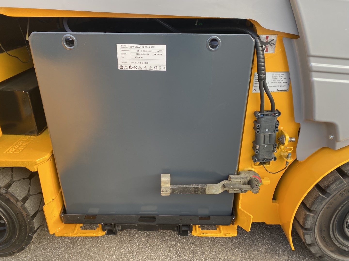 Carrello elevatore elettrico Jungheinrich EFG 430K in vendita - foto 10