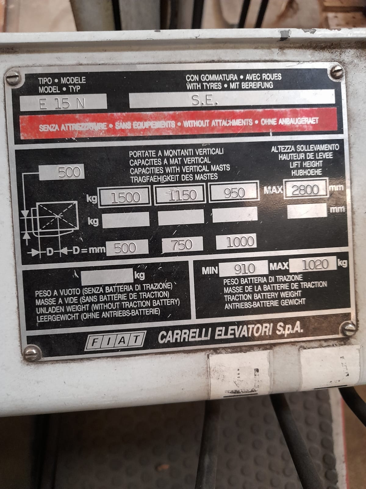 Carrello elevatore OM E 15 N in vendita - foto 4